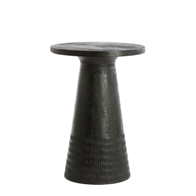 Afbeelding van Light &amp; Living Bijzettafel PAXOS Ø45x64cm Zwart