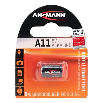 Image de Ansmann a11 pile pour appareil photo 6 v argent