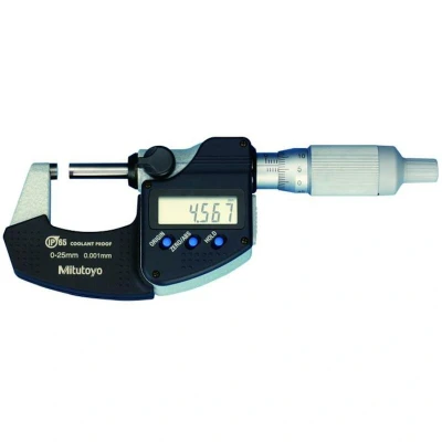 Afbeelding van MITUTOYO 293 234 30 Digimatic schroefmaat IP65 0 25mm met duoratel en gegevensuitgang