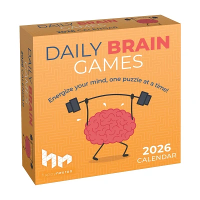 Afbeelding van Daily Brain Games 2026 Day To Calendar: Energize Your Mind a Puzzle at Time