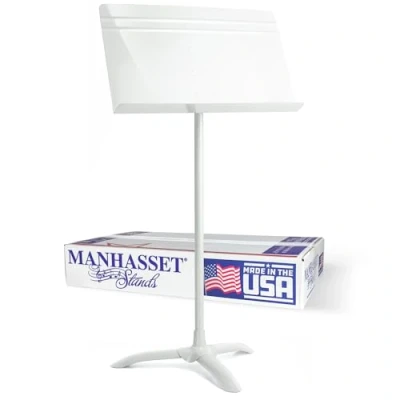 Afbeelding van Manhasset Symphony 48 White Muziekstandaard