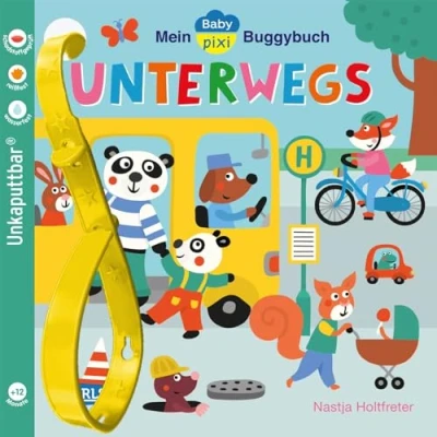 Afbeelding van Baby Pixi (unkaputtbar) 107: Mein Buggybuch: Unterwegs