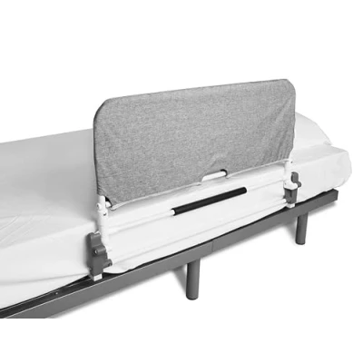 Afbeelding van KMINA Inklapbaar bedhek voor volwassenen (van 90 tot 180 cm), beschermstang personen, bedstang, tegen vallen, verstelbare optrekstang, bedsteun, veiligheidshek