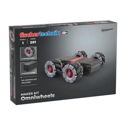 Afbeelding van fischertechnik 571901 Maker Kit Omniwheels Bouwpakket Vanaf 14 jaar