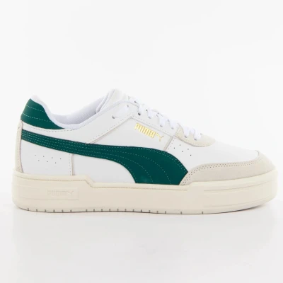 Afbeelding van Puma CA PRO Sport MIX Unisex Sneakers laag, Maat: 46, white/sedate gray/malachite Leer en imitatieleer