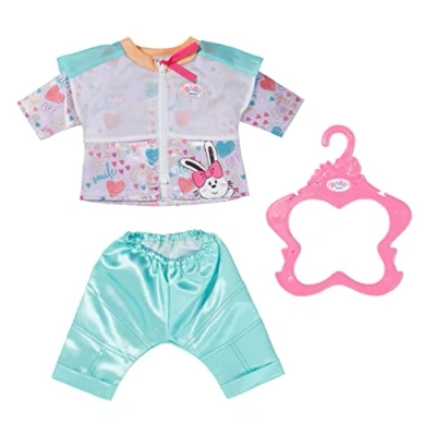 Afbeelding van BABY born Casual Outfit Aqua Poppenkleding 43 cm