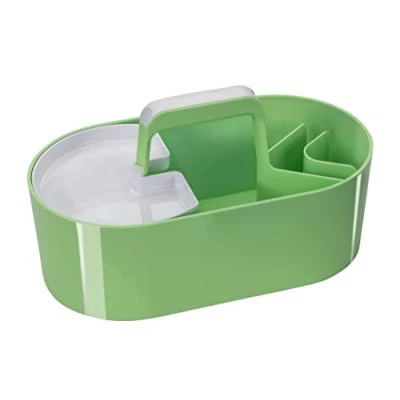 Afbeelding van Han Toolbox Loft Draagbare Bureaustandaard Met Schaal, 4 Vakken, Groen (lime Green)