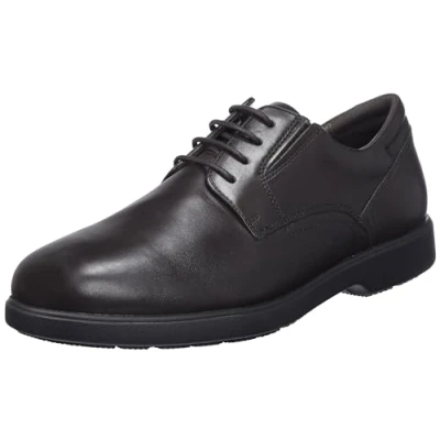 Afbeelding van Geox U Spherica Ec11 Wide Oxford stof heren, Koffie