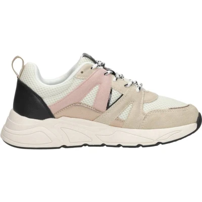 Afbeelding van SUB55 Sneakers laag, Dames, Maat: 37, Beige Kunststof