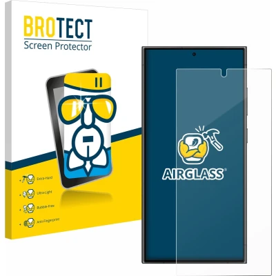 Afbeelding van BROTECT Screenprotector voor Samsung Galaxy S24 Ultra Folie Beschermfolie Beschermglas transparant