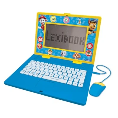 Afbeelding van Lexibook JC599PAi1 La Paw Patrol tweetalig Frans/Engels leercomputer, speelgoed voor kinderen, 170 activiteiten om te leren, plezier hebben en piano spelen, groot scherm