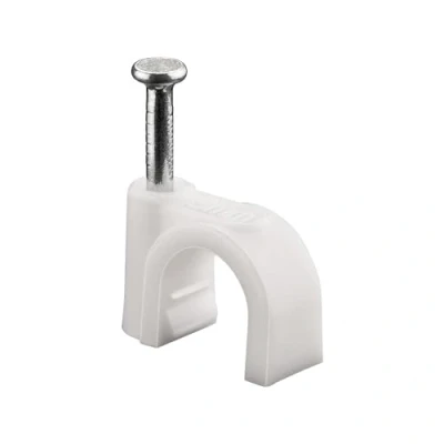 Afbeelding van Kabelclip 8 mm rond wit 100 stuk(s)