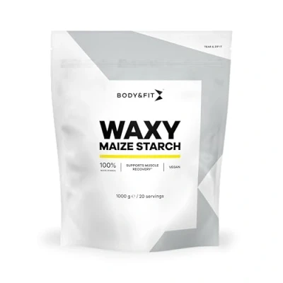 Afbeelding van Body &amp; Fit Waxy Maize Starch Maïszetmeel Mass Gainer Koolhydraten 1000 Gram