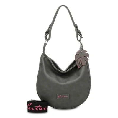 Afbeelding van Fritzi aus Preußen ECO HOBO Handtas, Dames, Maat: One Size, Anthra