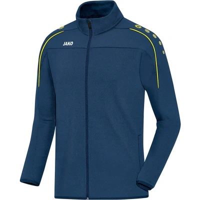 Afbeelding van JAKO Trainingsvest Classico Nachtblauw/citroen