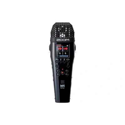 Image de Enregistreur audio au format Microphone Zoom à 4 pistes 32 Bits M4 MicTrak Noir