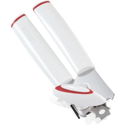 Afbeelding van Leifheit Comfortline blikopener incl. flesopener rvs wit