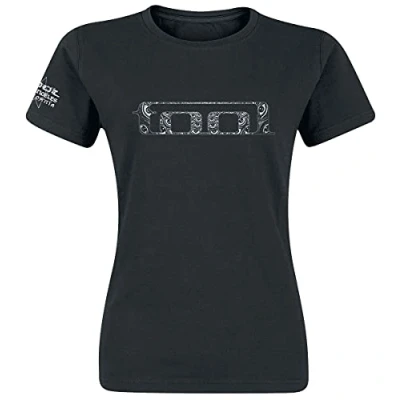 Afbeelding van Tool Eyes Logo Dames T shirt S Zwart