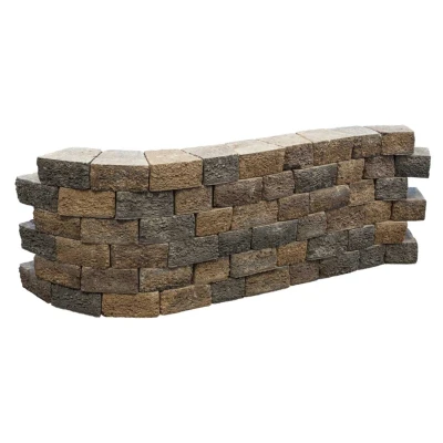 Afbeelding van Redsun Pilestone 23/17x21,5x10 Cm Walnut Deze is een eyecatcher in elke tuin