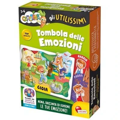 Afbeelding van Lisciani Games Wortel De zeer nuttige loterij van emoties
