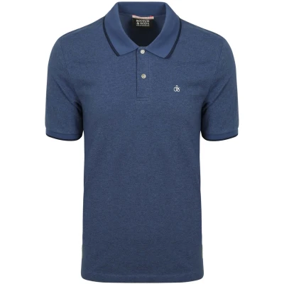 Afbeelding van Scotch&amp;Soda Poloshirt Melange Regular Fit Polo Set van 1