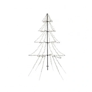 Afbeelding van Buiten Kerstboom met 1800 LED lampjes 300CM