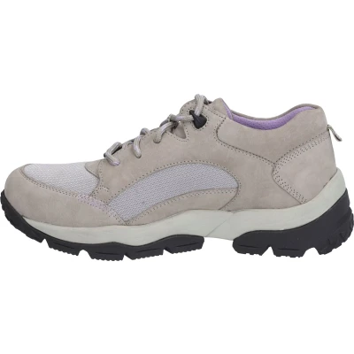 Afbeelding van Josef Seibel Philippa 53 Sneakers laag, Dames, Maat: 37, Hellgrau kombi Leer en textiel
