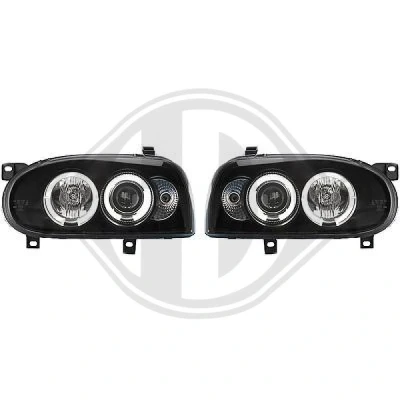 Afbeelding van DIEDERICHS HD Tuning 2212280 Koplampenset VOLKSWAGEN: Golf 3, 3 Cabrio