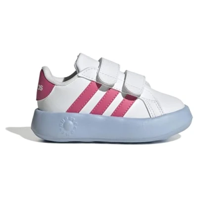 Afbeelding van adidas Grand Court 2.0 Shoes Kids Sneakers, uniseks, kinderen, Ftwr Wit/Pulse Magenta/Glow Blue