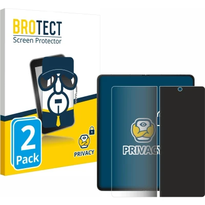 Afbeelding van BROTECT privacy screenprotector voor Samsung Galaxy Z Fold 4 (Inner display) Folie Beschermfolie Blauwlichtfilter (2 Stuks)