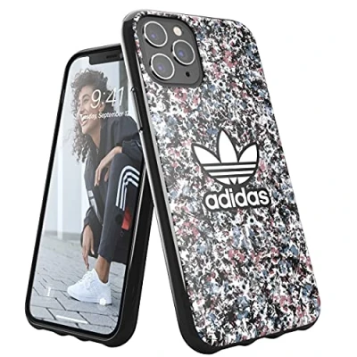 Afbeelding van adidas Snap case Belista Flower TPU hoesje voor iPhone 11 Pro zwart