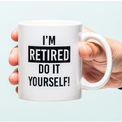 Afbeelding van Mok I&#039;m Retired