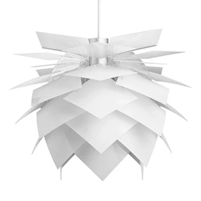 Afbeelding van Dyberg Larsen Hanglamp Pineapple Medium 45 Cm Acryl 60w Wit