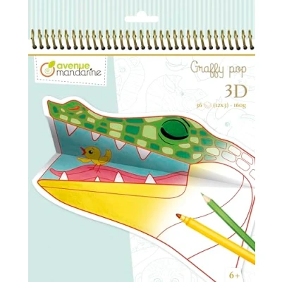 Afbeelding van Avenue Mandarine Graffy Pop 3D, GY107C