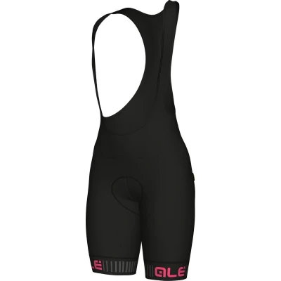 Afbeelding van Fietsbroek Alé Traguardo Dames maat Xxl Zwart pink