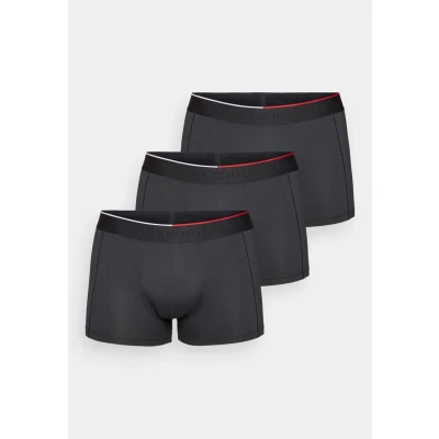 Afbeelding van Tommy Hilfiger 3p Trunk Um0um03388 Herenkoffer, Zwart (zwart/zwart), L