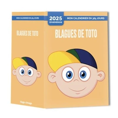 Image de Mon calendrier 2025 Blagues de Toto