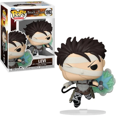 Afbeelding van Funko Pop! Animation : Attack On Titan Levi Ackerman (SP 1) Figurine en vinyle de collection Idée cadeau Produit officiel Jouets pour enfants et adultes Anime Fans