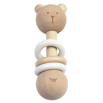 Afbeelding van Bam Rammelaar BamBam Bear 51461 Wood