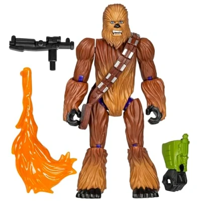 Afbeelding van MixMashers Chewbacca, 12 cm aanpasbaar beeldje om te mixen en matchen met accessoires, Star Wars, vanaf 4 jaar