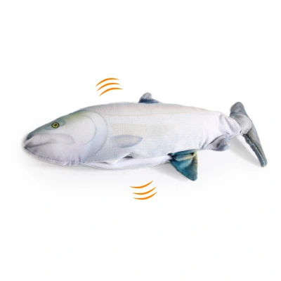 Afbeelding van All For Paws Fish Sardine Kattenspeelgoed 28x12x5.5 cm Multi Color