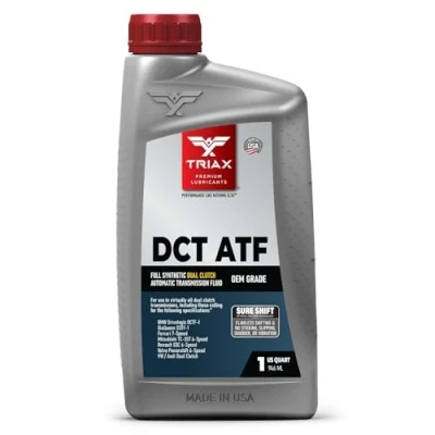 Afbeelding van TRIAX DCT ATF Volledig synthetische vloeistof, levenslange vulling, voor alle transmissies met dubbele koppeling, high performance schakeling het additief Sure Shift No Slip (1 pint