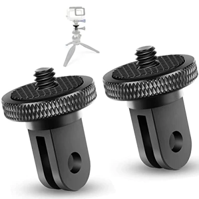 Afbeelding van Statiefbevestiging Adapter Universele Conversie 2 Stuks Statief Camera Houder Met Schroeven Compatibel voor Insta360 Sony Sjcam Sj4000