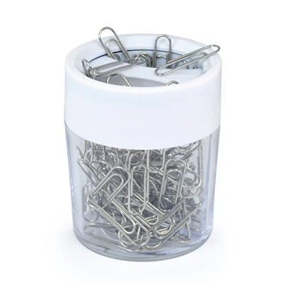 Afbeelding van Rapesco ® Magnetische Paper Clip Houder inclusief 100 x Paperclips 30 mm