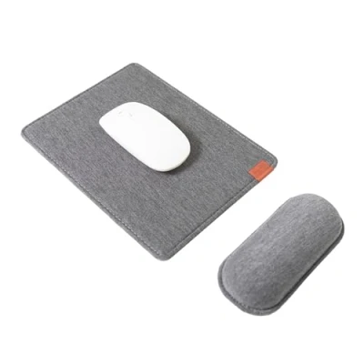 Afbeelding van SenseAGE muismat en polssteun, met antislip onderkant, glad duurzaam oppervlak, gemakkelijk glijden pijnverlichting aan de pols, compatibel muis