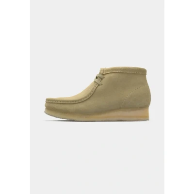 Afbeelding van Clarks Originals Korte laarzen, Dames, Maat: 41, Hellbraunes veloursleder Veloursleer