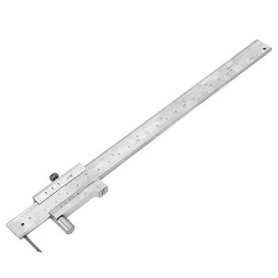 Afbeelding van Hyuduo schuifmaat 0 200 mm, met liniaal voor parallelle markering, carbide
