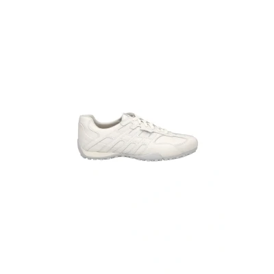 Afbeelding van Geox U Snake Original A heren leren sportschoenen U55MNB 00046 C1000 Wit
