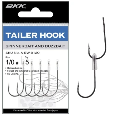 Afbeelding van BKK Trailer Hook 1/0# Roofvishaken
