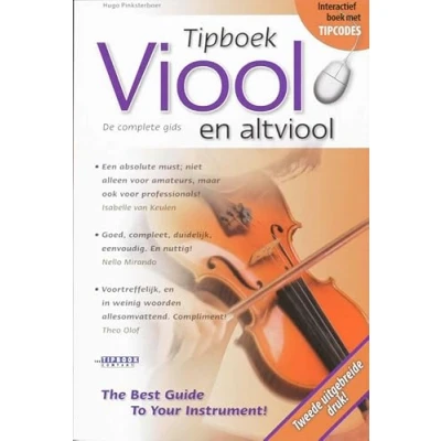 Afbeelding van Tipboek Viool en altviool